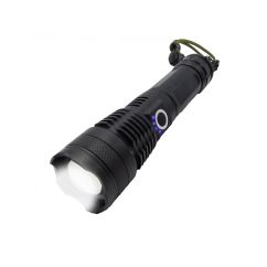Lanterna metalica LED cu zoom, rezistenta la apa/socuri, raza 500m, autonomie 3h, putere 10W, TED Electric TL-9136TED