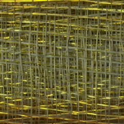 Panza iuta cu fire stralucitoare, 48cmx5m, verde/auriu, Meyco