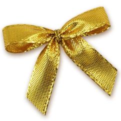 Accesorii creatie/decoratiuni Craciun, fundite, 5 buc/set, auriu, Meyco