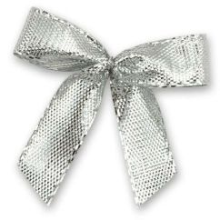 Accesorii creatie/decoratiuni Craciun, fundite, 5 buc/set, argintiu, Meyco