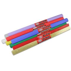 Hartie creponata floristica, 50x250cm, maro, Meyco