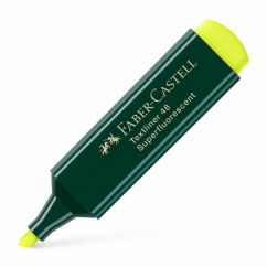 Textmarker, varf tesit 1-5mm, galben, Faber-Castell 1548