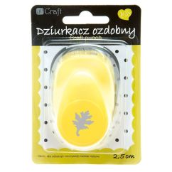 Perforator cu model, frunza de stejar, 2.5cm, hartie 80-220g/mp, Dp Craft
