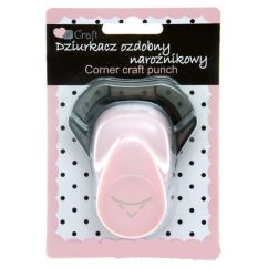 Perforator cu model, colturi decorative - rotunde, 2.5cm, Dp Craft