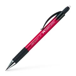 Creion mecanic, grip-matic, 0.7mm, rosu, Faber-Castell 1377