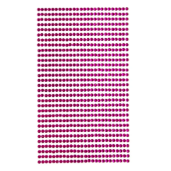 Strasuri/pietre adezive, Ø 3mm, 806 buc/set, fuchsia, Dp Craft