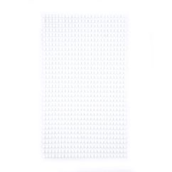 Strasuri/pietre adezive, Ø 3mm, 806 buc/set, alb, Dp Craft
