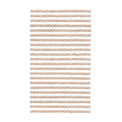 Perle adezive, Ø 4mm, 440 buc/set, bej, Dp Craft