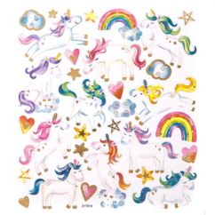 Stickere/abtibilduri, unicorni, 31 buc/set, Dp Craft