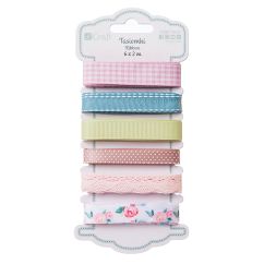Panglica decorativa, 6 modele x 2m/set, Marisella&me, Dp Craft