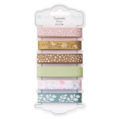 Panglica decorativa, 6 modele x 2m/set, magical forest, Dp Craft