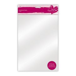 Folii din plastic care se micsoreaza (Shrink Plastic) A4, 10 folii/set, transparent, Papermania