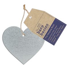 Forme decorative din metal - inima, cu agatatoare, argintiu, Bare Basics Papermania