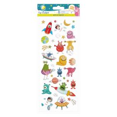 Stickere/abtibilduri, extraterestrii, Craft Planet