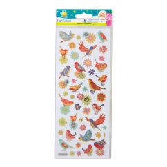 Stickere/abtibilduri, pasari si flori, Craft Planet