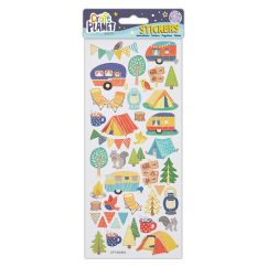 Stickere/abtibilduri, camping, Craft Planet