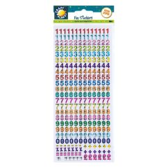 Stickere/abtibilduri, numere holografice, Craft Planet