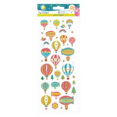 Stickere/abtibilduri, baloane cu aer cald, Craft Planet