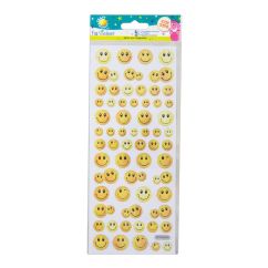 Stickere/abtibilduri, smiley faces, Craft Planet