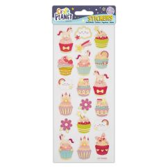 Stickere/abtibilduri, unicorni si prajiturele, Craft Planet