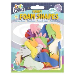 Forme din spuma adeziva - maini si picioare, diferite culori si dimensiuni, Craft Planet