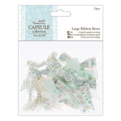 Fundite din panglica decorativa, 12 buc/set, Eau De Nil, Papermania