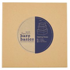 Set cutii carton, patrat, 3 dimensiuni diferite, Bare Basics Papermania