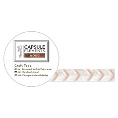 Banda adeziva decorativa washi, 3m, Chevron, Capsule Elements, Papermania