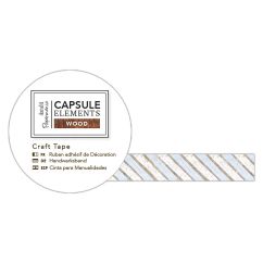 Banda adeziva decorativa washi, 3m, Stripe, Capsule Elements, Papermania