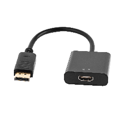 Cablu adaptor display port - HDMI out, 10cm, negru, Cabletech