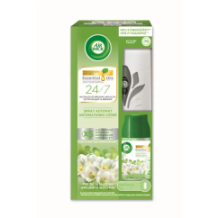 Odorizant camera, aparat si rezerva, 250ml, freesia&jasmine, Air Wick