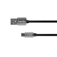 Cablu USB tata - micro USB, 1m, negru, Kruger&Matz