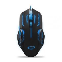 Mouse optic gaming USB 2.0, 6 butoane, negru/albastru, Fighter Esperanza