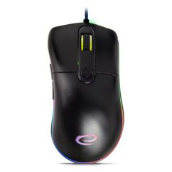 Mouse optic gaming USB 2.0, 6 butoane, negru/rgb, Sniper Esperanza