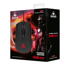 Mouse optic gaming USB 2.0, 7 butoane, negru, Kruger&Matz GM-80