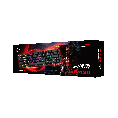 Tastatura gaming iluminta, 14 efecte, negru/rgb, Kruger&Matz GK-120