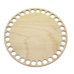 Baza din lemn pentru cosuri, forma rotunda, Ø 15cm, Dp Craft