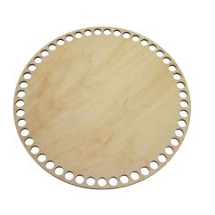 Baza din lemn pentru cosuri, forma rotunda, Ø 20cm, Dp Craft