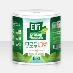 Prosop din hartie, 2 straturi, 100m, Elfi