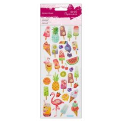 Stickere/abtibilduri, delicii tropicale, Papermania