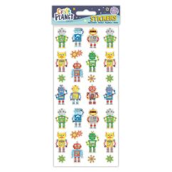 Stickere/abtibilduri, roboti, Craft Planet