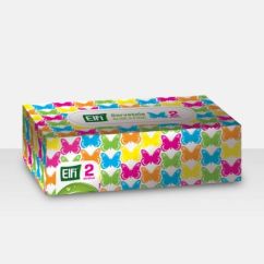 Servetele pentru fata, 2 straturi, 150 buc/cutie, Elfi