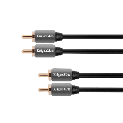 Cablu 2rca - 2rca, 0.5m, Kruger&Matz