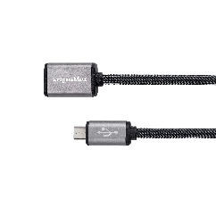 Cablu prelungitor USB - micro USB, 0.2m, Kruger&Matz