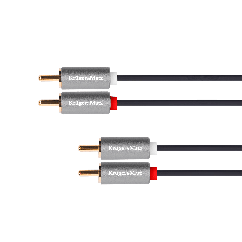 Cablu 2rca - 2rca, 1m, Kruger&Matz
