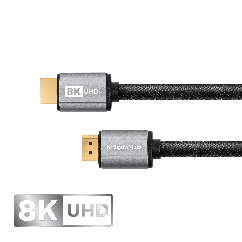 Cablu HDMI - HDMI 8K V 2.1,  0.9m, Kruger&Matz