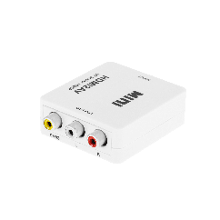 Convertor HDMI mama - rca cvbs + audio, alb, Cabletech