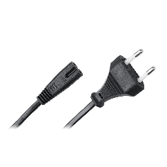 Cablu alimentare casetofon, stecher schuko, 1.8m, negru, Cabletech