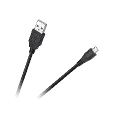 Cablu USB - micro USB, 1m, negru, Cabletech Eco-Line