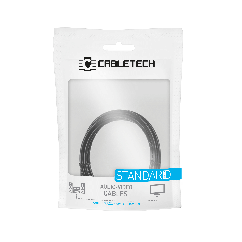 Cablu USB - micro USB, 1m, negru, Cabletech Standard